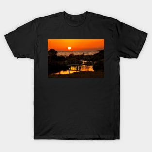 Sunset in Koronissia - Arta, Epirus T-Shirt